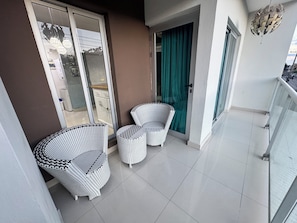 Apartment, 2 Schlafzimmer, barrierefrei, Raucher | Balkon