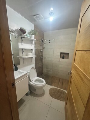 Apartment, 2 Schlafzimmer, barrierefrei, Raucher | Badezimmer