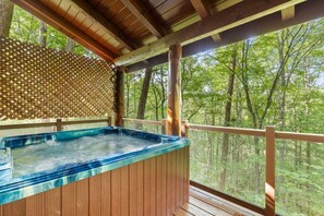 Bain à remous extérieur