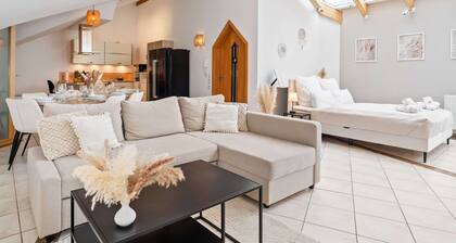 flair Apartment Stadtoase Fulda I private sauna & jacuzzi I Balcony I 2xParking
