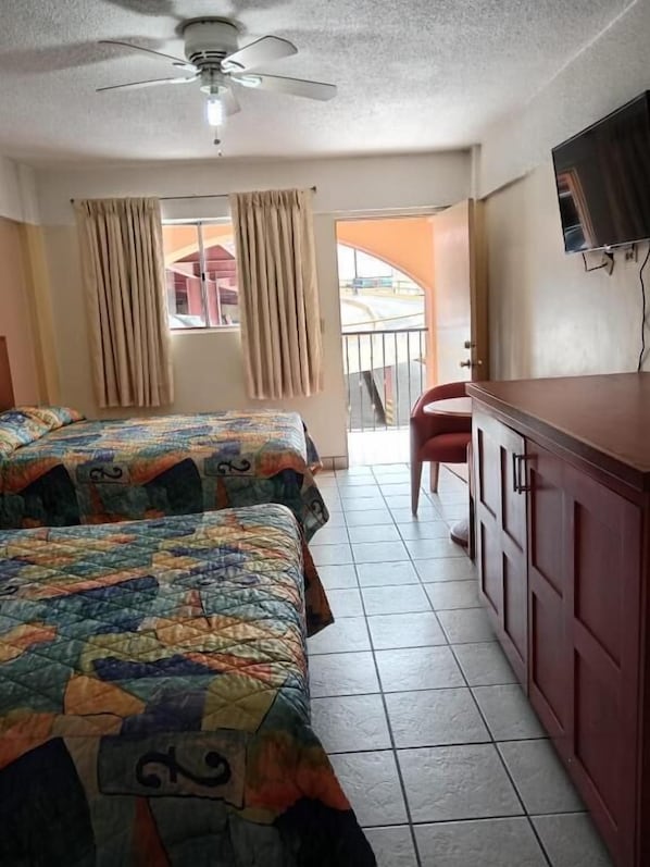 Desk, laptop workspace, free WiFi