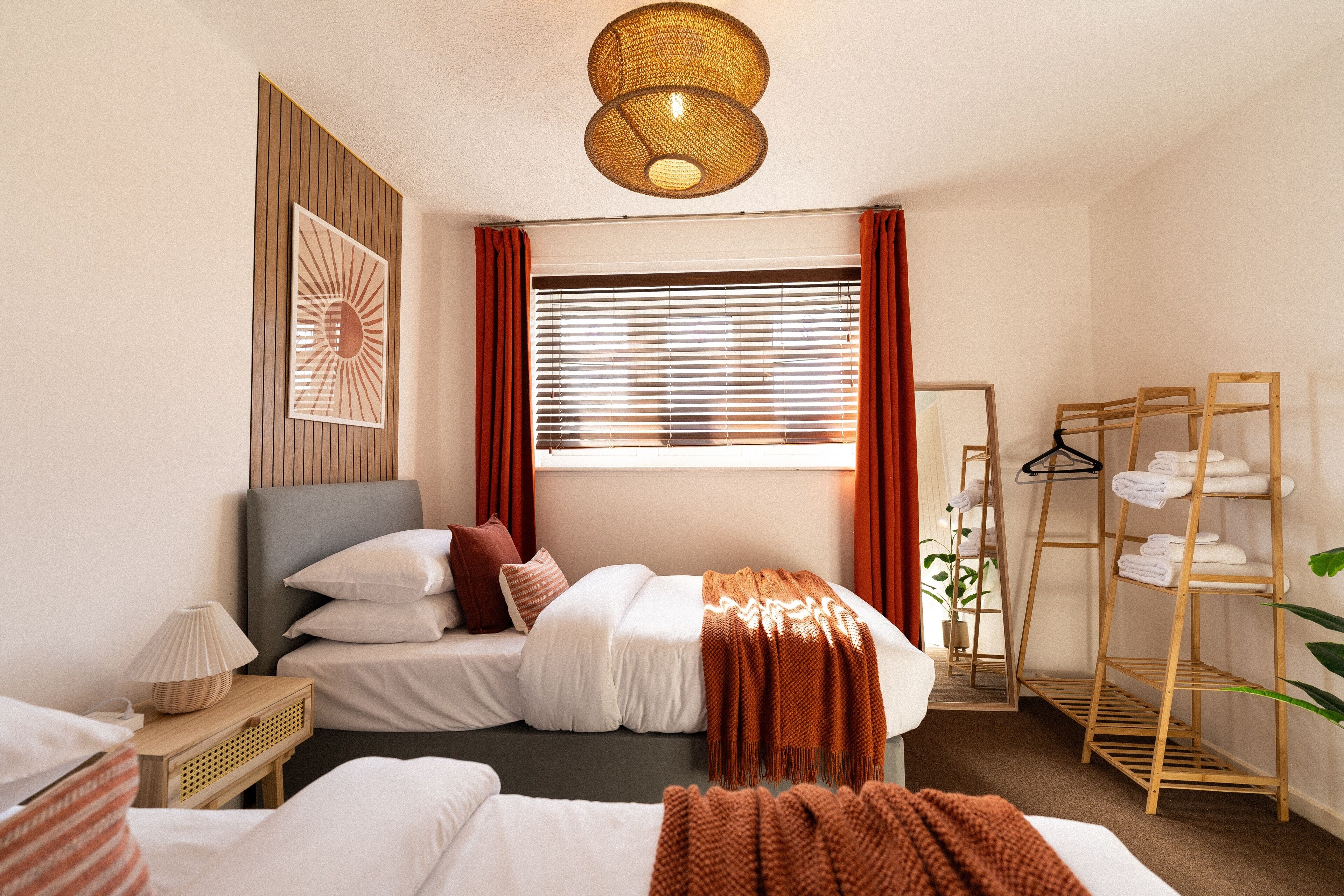 3 bedrooms, iron/ironing board, free WiFi, bed sheets