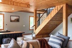 House, Multiple Beds, Patio, Mountain View (1980-2 Chino Hills) | Living area | TV, fireplace - Mountain View Family Retreat w Game Room & Scenic Decks (Pomona)