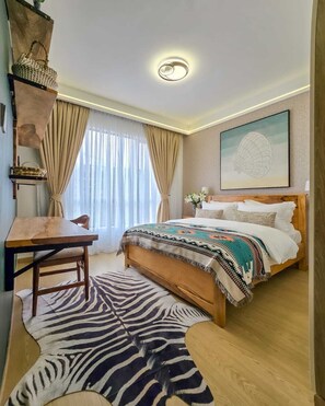 1 chambre, fer et planche à repasser, Wi-Fi, draps fournis