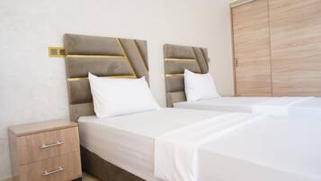 1 室のベッドルーム、WiFi、ベッドシーツ