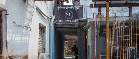 Fachada de la propiedad