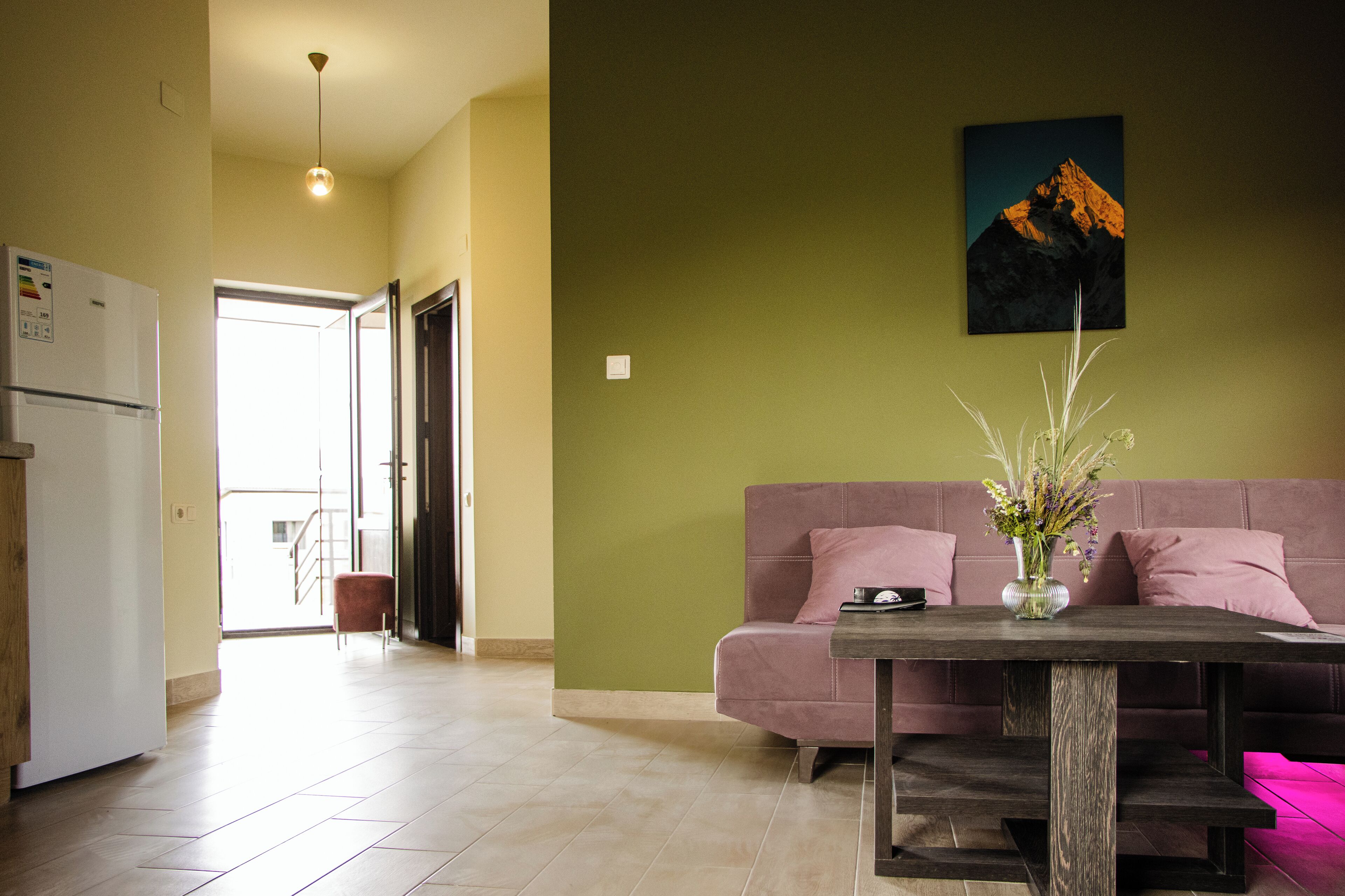 Family Double Room, Mountain View | Living area