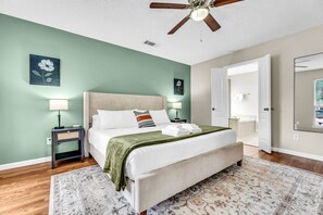 4 habitaciones, escritorio, cuna de viaje y wifi gratis