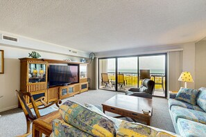 Een televisie en een dvd-speler