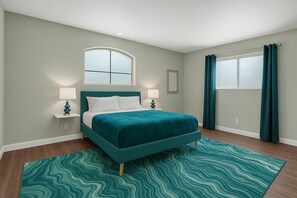 8 habitaciones, tabla de planchar con plancha y wifi 