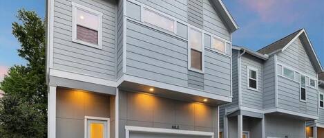 Fassade der Unterkunft