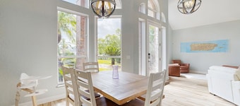 Dog-friendly waterfront home with private dock, boat lift, pool and spa