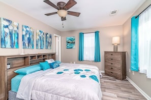 2 chambres, bureau, Wi-Fi gratuit, draps fournis