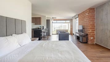 Individually decorated, individually furnished, WiFi, bed sheets