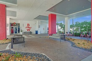 Enceinte de l’hébergement