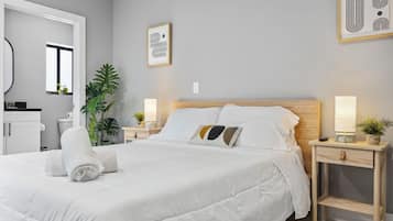 Hochwertige Bettwaren, Bügeleisen/Bügelbrett, kostenloses WLAN