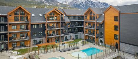 Una piscina climatizada