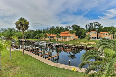 The River House with boat slip and kayaks