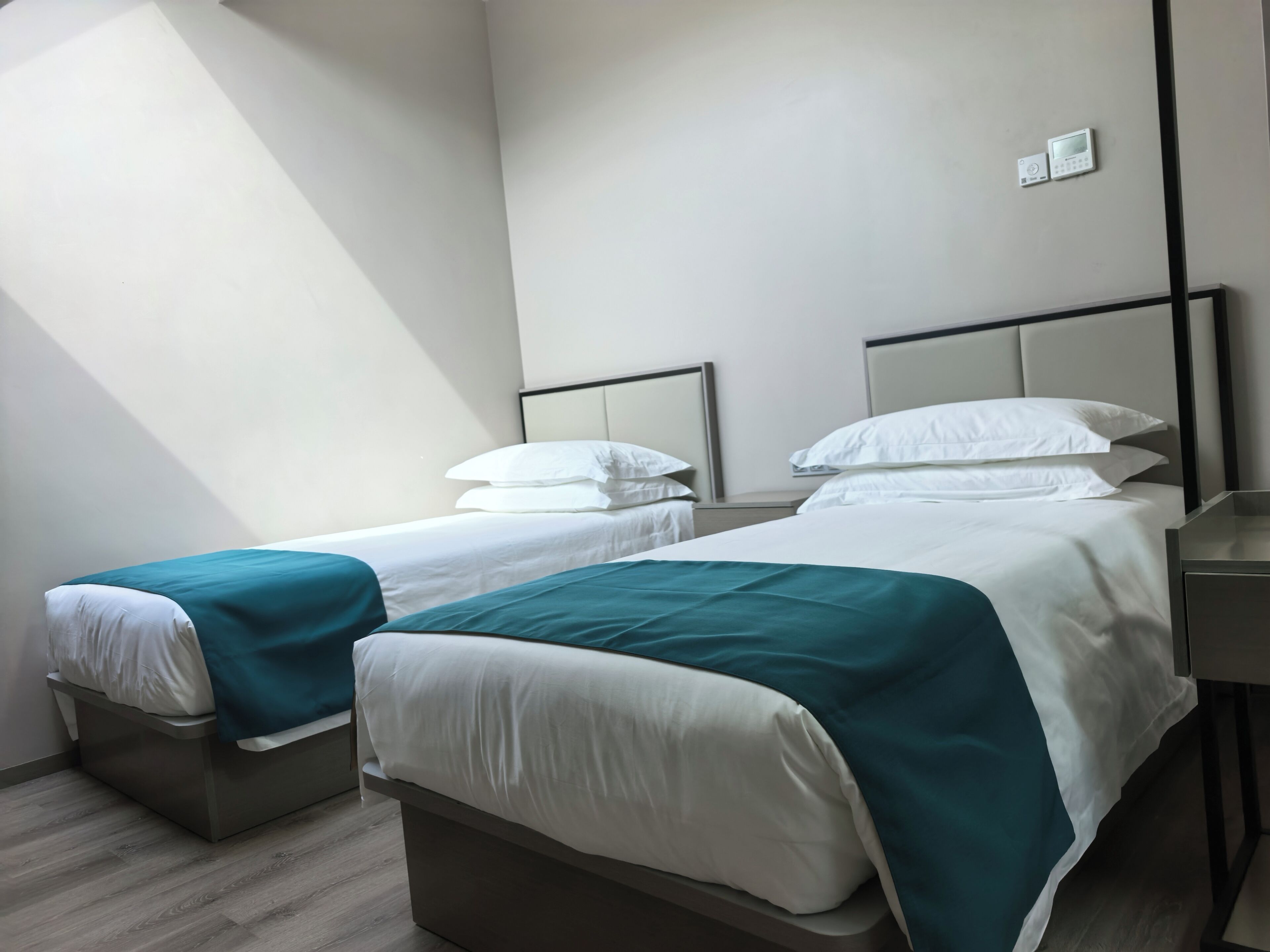 Basic Double Room Single Use, 2 Twin Beds | In-room safe, blackout drapes, soundproofing, free WiFi