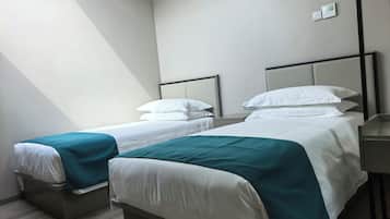 Coffres-forts dans les chambres, rideaux occultants