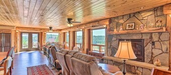 Black Hills 8-bedroom resort with VIEWS, Privacy, Tranquil, Wind Cave, Game room