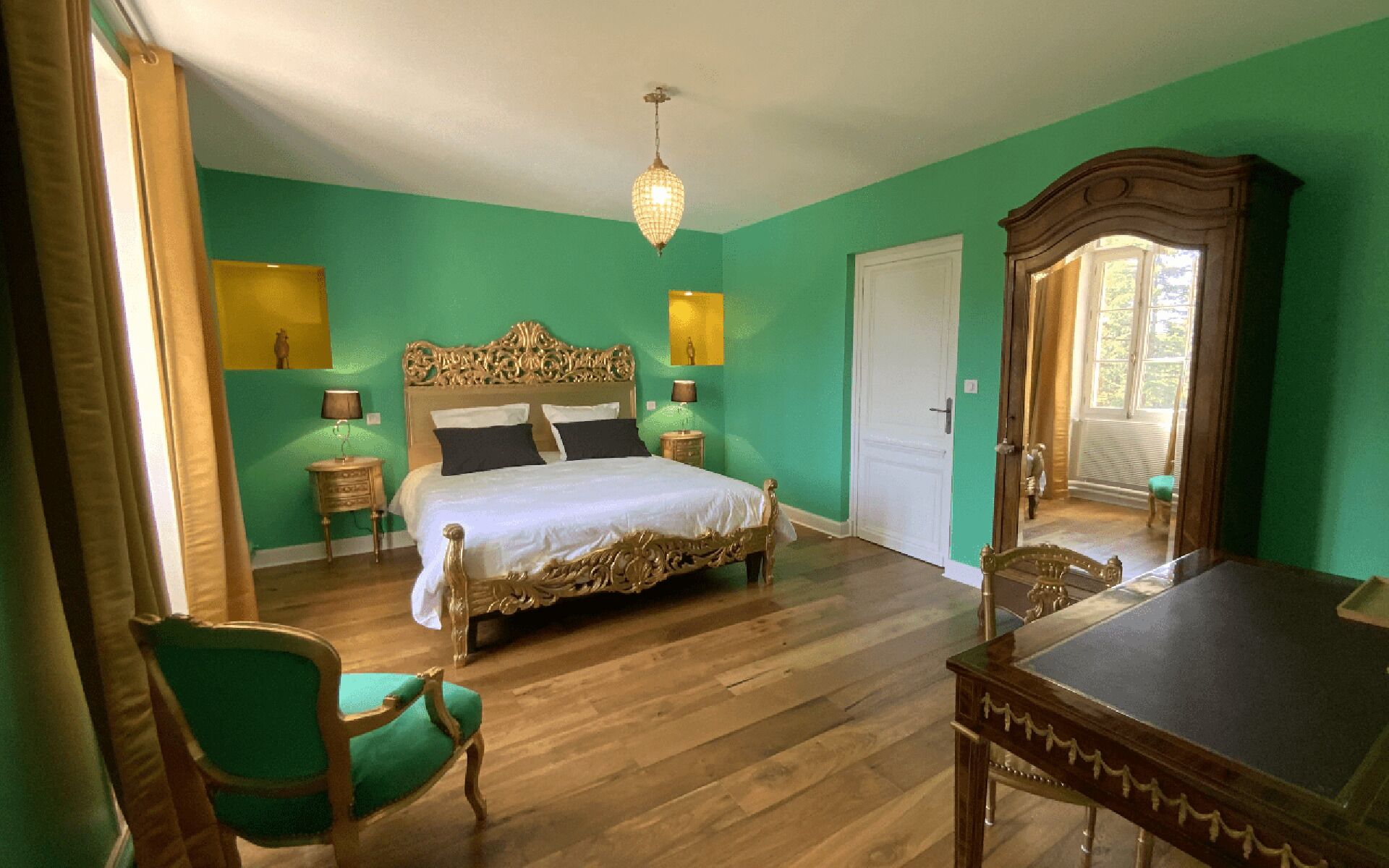 1 bedroom, internet, bed sheets