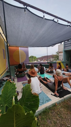 Basic Shared Dormitory | Terrace/patio