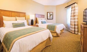 2 soveværelser, skrivebord, strygejern/strygebræt, weekendseng