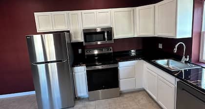 Newly remodeled 3-bedroom duplex with all new appliances in town