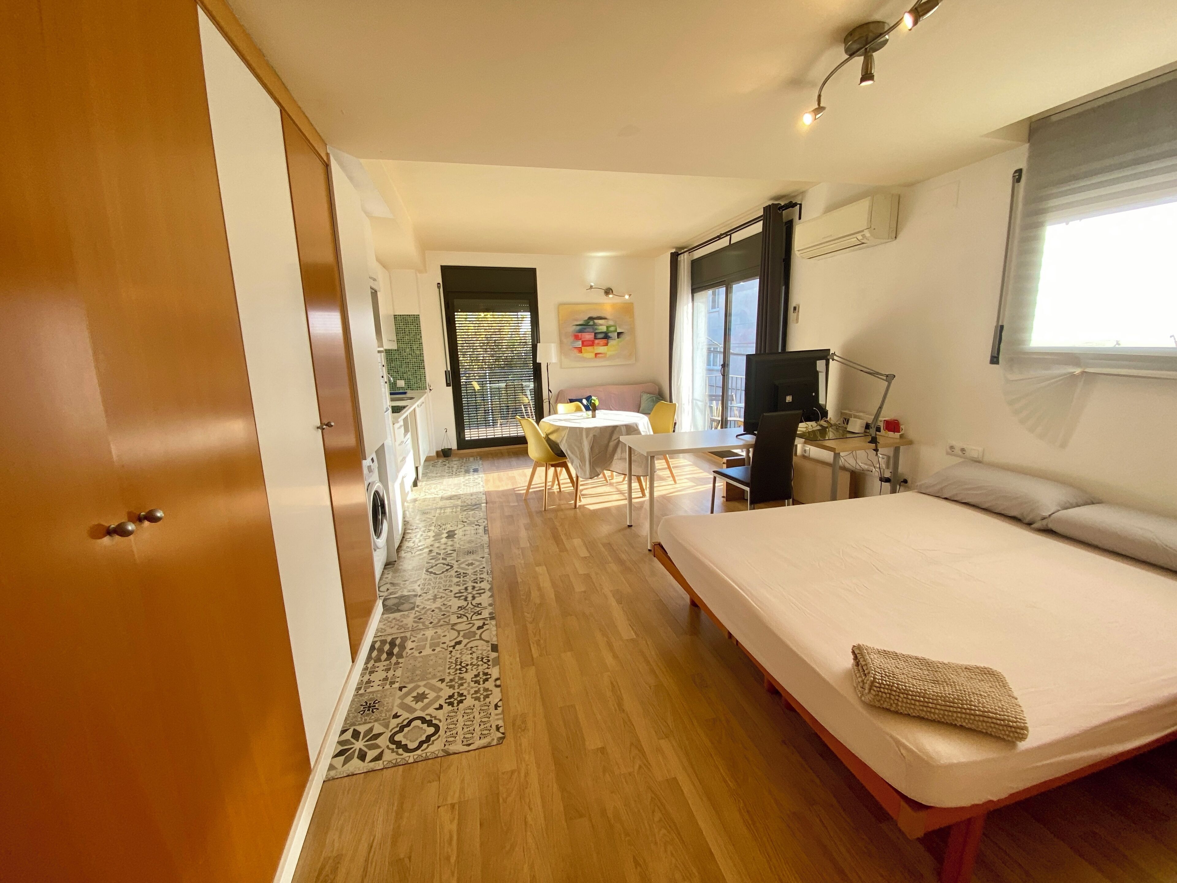 1 soveværelse, strygejern/strygebræt, gratis Wi-Fi, sengetøj