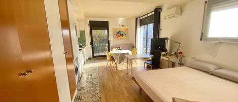 1 soveværelse, strygejern/strygebræt, gratis Wi-Fi, sengetøj