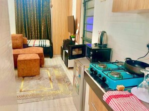 1 chambre, Wi-Fi gratuit, draps fournis