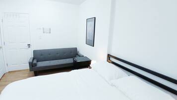 1 bedroom, WiFi, bed sheets