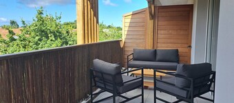 3-room flat, 10 minutes from the beaches