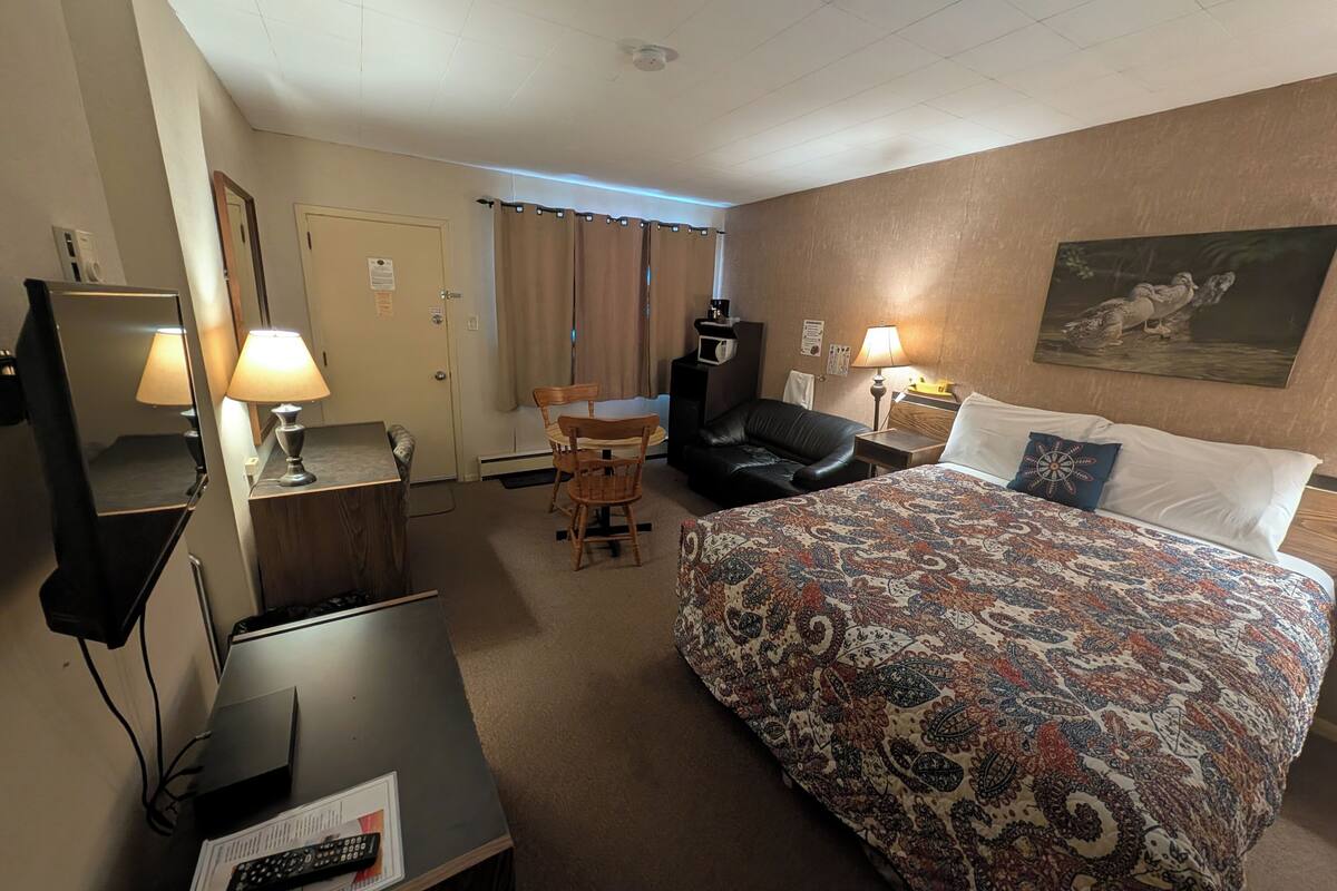 Deluxe Room, 1 Queen Bed | Desk, iron/ironing board, free WiFi