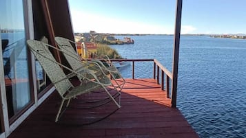 Suite Deluxe, vue lac | Terrasse/Patio