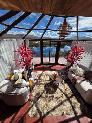 Área de sala de estar