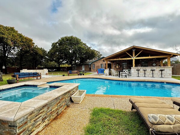 Alberca al aire libre 