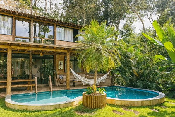 Pool - Casa Bem Bahia Arraial, in the Atlantic Forest, Perfect for resting or celebrating (Arraial d'Ajuda)