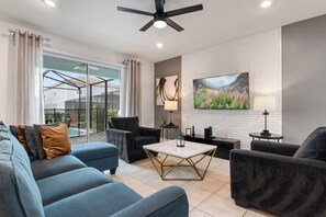 TV connectée, jeux vidéo, lecteur de DVD, baby-foot