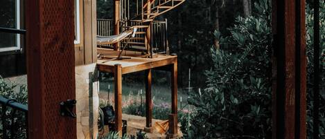 Enceinte de l’hébergement