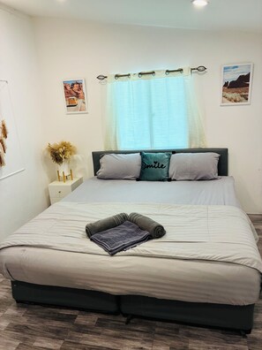 Luxury House, 2 Bedrooms, Beach View | Desk, laptop workspace, free WiFi, bed sheets - Oceanfront Villa at Bang Po Beach (Koh Samui)
