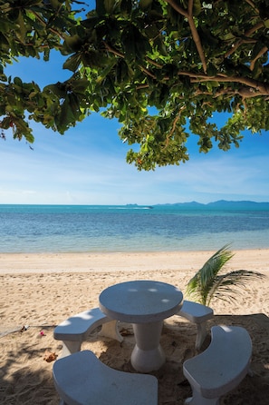 Terrace/patio - Oceanfront Villa at Bang Po Beach (Koh Samui)