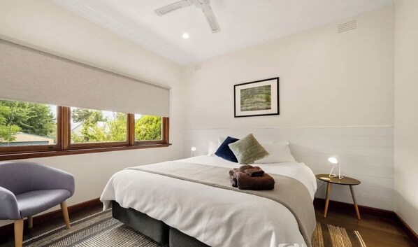 3 bedrooms, iron/ironing board, travel crib, free WiFi