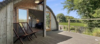 Exmoor View Log Cabin, nr North Molton