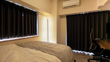 Kamar Double Basic, balkon, pemandangan kota | Seprai premium, Wi-Fi gratis, dan seprai linen