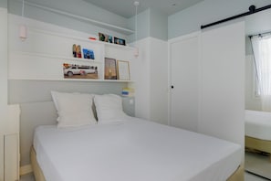 Apartamento conforto, vista para o pátio