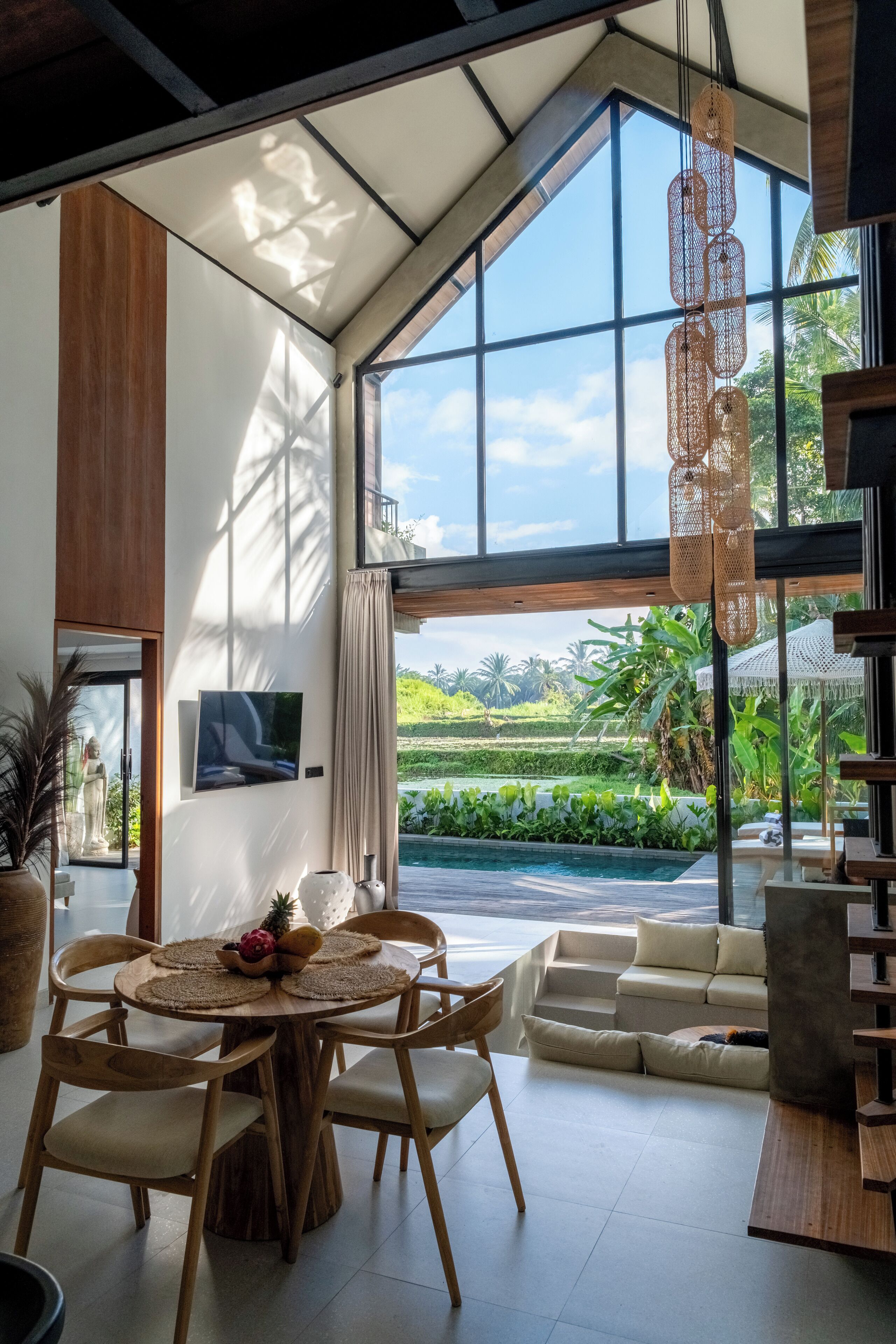 ヴィラ 1 ベッドルーム プライベートプール | リビング エリア