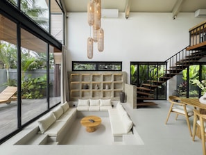 Villa, 1 Bedroom, Private Pool | Living area