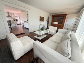 TV connectée, cheminée